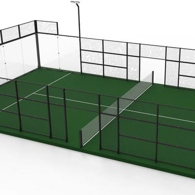 Giá tốt Dễ cài đặt Green Padel sân tennis vật liệu tổng hợp 1 năm bảo hành trực tuyến