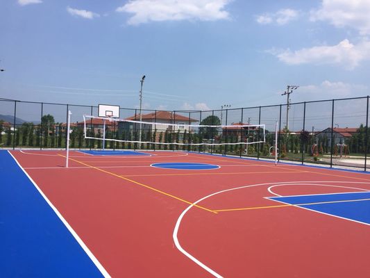 Giá tốt Polyurethane nhựa PU sàn thể thao cho giải đấu tiêu chuẩn ITF trực tuyến