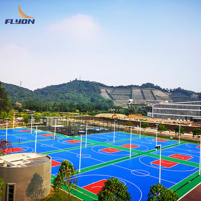 Giá tốt Polyurethane Modular Basketball Sports Court sàn trực tuyến