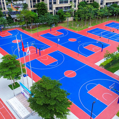 Giá tốt Pu sân tennis sàn polyurethane sàn thể thao gạch sàn polyurethane trực tuyến