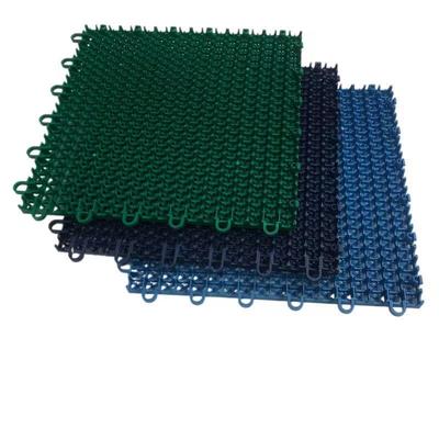 Giá tốt Gạch sàn thể thao polypropylene màu đỏ cho sân trong nhà / ngoài trời trực tuyến
