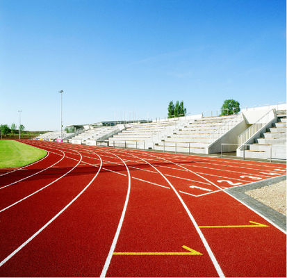 Giá tốt Đường chạy thể thao bền bỉ Độ dày 15,9mm được IAAF chứng nhận cho sân vận động trực tuyến