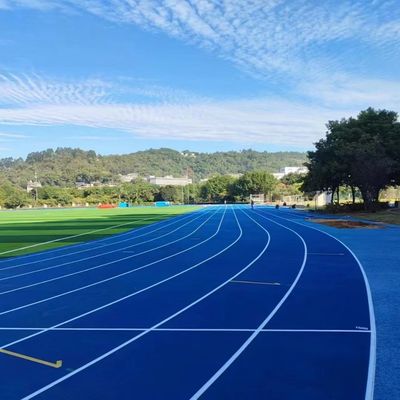 Giá tốt Đường chạy bằng cao su được IAAF phê duyệt với hệ thống sơn phun Thân thiện với môi trường trực tuyến