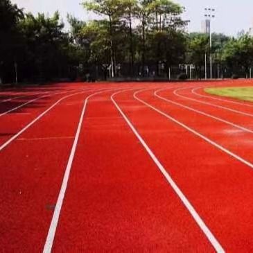 Giá tốt Đường chạy thể thao dạng hạt cao su với hệ thống phun sơn thoáng khí trực tuyến