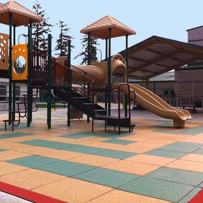 Giá tốt Gạch cao su chống trượt thể thao mềm chống sốc cho ngoài trời trực tuyến