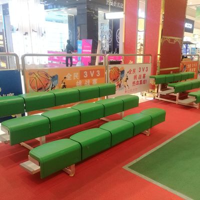 Giá tốt Máy tẩy trắng kim loại ngoài trời 3 hàng dành cho sân chơi thể dục thể thao Sân vận động trực tuyến