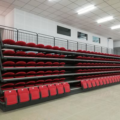 Giá tốt Chất liệu nhựa PVC Chỗ ngồi tẩy trắng có thể thu vào cho trường học Phòng tập thể dục trực tuyến