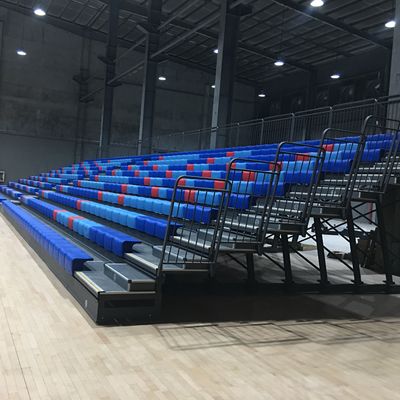 Giá tốt Hệ thống khán giả vật liệu HDPE Chỗ ngồi có thể thu vào cho khán đài cố định trực tuyến