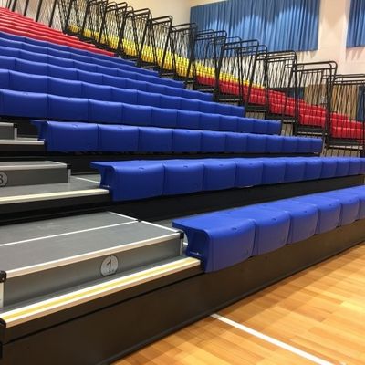 Ghế tẩy trắng có thể thu vào được gắn phía trước cho sân vận động rạp chiếu phim Auditorium