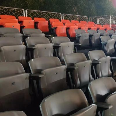 Giá tốt Chỗ ngồi sân vận động cố định bằng nhựa chống tia cực tím cho sân bóng đá ngoài trời trực tuyến