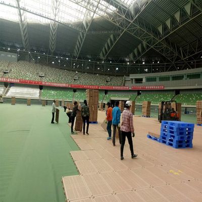Giá tốt Vật liệu PP Sàn sự kiện lồng vào nhau, Sàn ngoài trời di động để bảo vệ sân cỏ trực tuyến