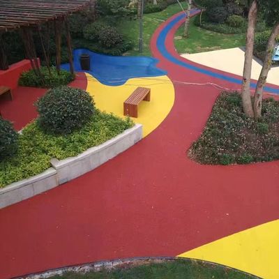 Hạt cao su màu EPDM không độc hại cho sân chơi lối đi trong công viên