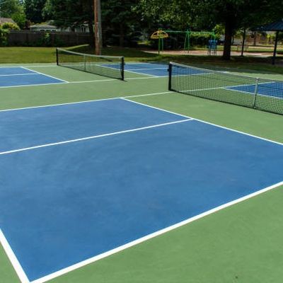 Giá tốt Pickleball Surface Pickelball Court Mat Portable 60 X 30ft Roll Mat Dịch vụ sơn đường miễn phí trực tuyến
