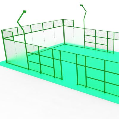 Giá tốt Xanh bề mặt mịn mượt sân tennis padel tổng hợp dễ cài đặt trực tuyến