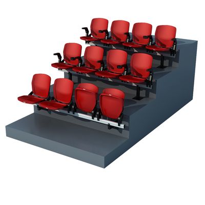 Giá tốt Air Injection Metal Structural Sports Chairs cho sân vận động và sân vận động trực tuyến