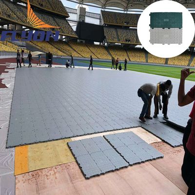 Giá tốt Đơn giản lắp đặt sàn biến cố di động với độ chống trượt cao trực tuyến