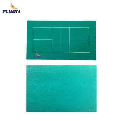 Giá tốt 2 mm PVC Pickleball Court Mat With Sand Pattern 198.43 Pound/Roll PVC Acrylic Lớp phủ trực tuyến