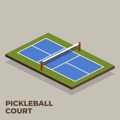 Giá tốt PVC Acrylic Lớp phủ Pickleball Court Mat 6.56*32.81ft Với cài đặt cuộn trực tuyến