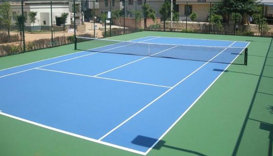 Lớp 1 chống cháy sàn thể thao PU với nhựa polyurethane