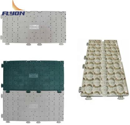 Giá tốt Gạch sàn thể thao polypropylene màu đỏ cho sân trong nhà / ngoài trời trực tuyến