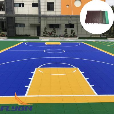 Giá tốt Lớp gạch sàn thể thao PP sôi động kết nối thảm sân khấu đầy màu sắc trực tuyến