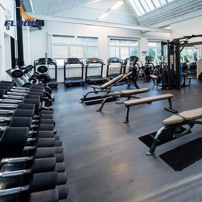 Sàn cao su chống trượt cho an toàn trong nhà / ngoài trời Khảm sàn cao su tùy chỉnh