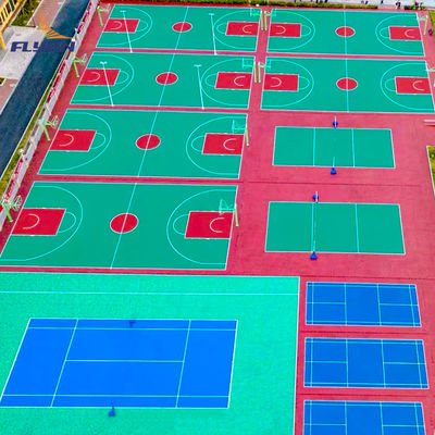 Giá tốt lớp 1 chống cháy polyurethane sân thể thao PU sàn thể thao cho các cơ sở đa môn thể thao trực tuyến