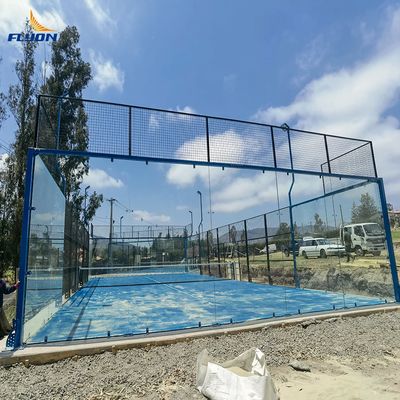 Giá tốt Thang trường quần vợt padel tổng hợp có kích thước tiêu chuẩn với lớp phủ bề mặt màu xanh lá cây trực tuyến