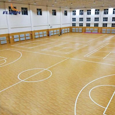 Giá tốt Bề mặt sàn gạch PP tác động cao cho sân chơi ngoài trời trong nhà sàn thể thao trực tuyến
