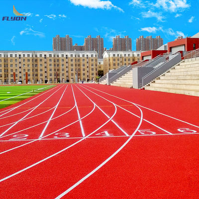 Giá tốt Nâng cấp hiệu suất thể thao Hệ thống đổ đầy đủ Đường chạy thể thao bề mặt kết cấu Thiết kế cấp cao nhất trực tuyến
