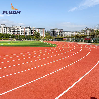 Giá tốt Bề mặt kết cấu đường chạy thể thao Cài đặt đổ đầy đủ cho hiệu quả tối đa trực tuyến