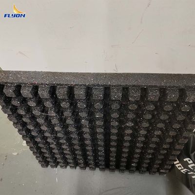 61x61x6cm Gỗ tái chế Gym Mat với 2 năm bảo hành