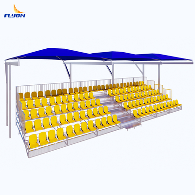 Giá tốt Chỗ ngồi sân vận động gấp ngoài trời với mái vòm chống thời tiết trực tuyến