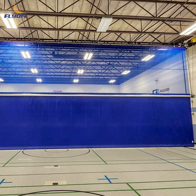 Giá tốt Lưới ngăn cách nhà thi đấu thể thao, động cơ điện, rèm ngăn cách cuốn lên, rèm ngăn cách thể thao trực tuyến