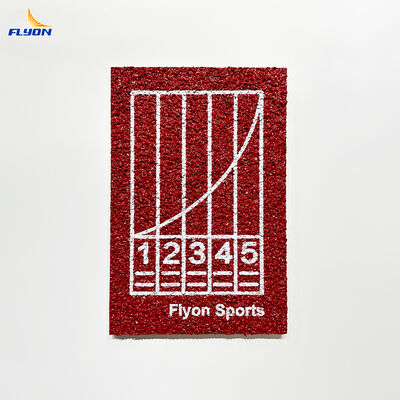 Đường chạy điền kinh đổ đầy EPDM, bề mặt liền mạch nguyên khối, hấp thụ va đập tiên tiến, chứng nhận IAAF cho các cơ sở thể thao