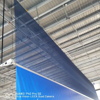 Giá tốt Hệ thống điều khiển điện chống cháy thân thiện với môi trường rèm ngăn ngăn rèm trực tuyến