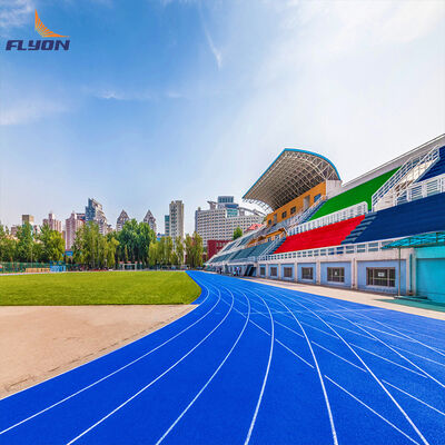 Giá tốt Hệ thống chống sốc chống trượt Sandwich thân thiện với môi trường Tartan Track cho chạy điền kinh trực tuyến