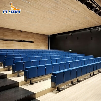 Giá tốt Ghế khán phòng da chất lượng cao có thể gập lại có thể điều chỉnh dành cho ghế ngồi trong rạp hát trong trường học và khách sạn trực tuyến