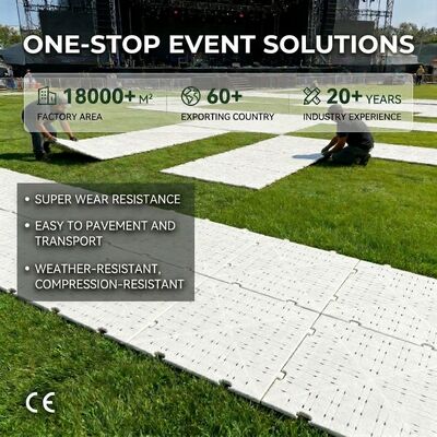 Giá tốt 200tons/sqm Capacity Load Capacity Grass Protection Mat with 5-year Warranty and Interlocking Design for Ease Setup (Mát bảo vệ bãi cỏ với bảo hành 5 năm và thiết kế khóa để dễ dàng cài đặt) trực tuyến