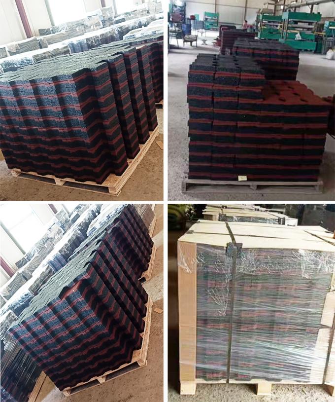 Thảm lót sàn cao su sân chơi dễ lắp đặt và gạch lát xương cá bền 3